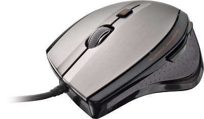Мышь USB Trust MaxTrack Mouse grey/black
