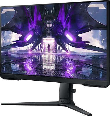 Монитор Samsung 24" Odyssey G3 S24AG302NI черный VA LED 1ms 16:9 HDMI полуматовая HAS Piv 250cd 178гр/178гр 1920x1080 144Hz FreeSync Premium DP FHD 4.1кг