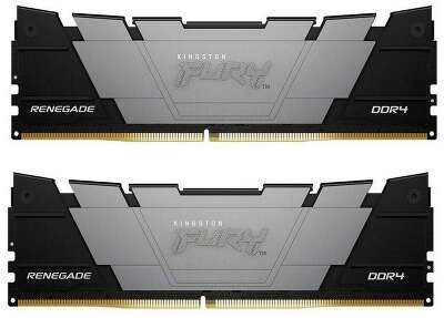 Модуль памяти Kingston 32GB DDR4 3600 FURY Renegade Black XMP Non-ECC Unbuffered DIMM (Kit 2*16gb) 2RX8 16-20-20 1.35V 288-pin 8Gbit