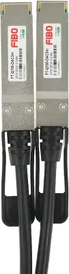 Кабель DAC Fibo FIBO_FT-Q100-DAC3m 100Гбит/с 3м QSFP28-QSFP28 (FT-Q100-DAC3M)