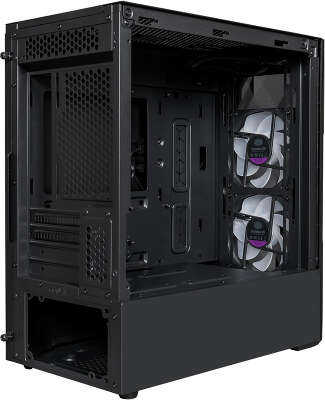 Корпус COOLERMASTER TD300 Mesh, черный, mATX, Без БП (TD300-KGNN-S00)