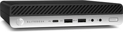 Компьютер Неттоп HP EliteDesk 800 G4 DM i5 9500/8/500/WF/BT/W10Pro,черный/серебристый (9EP38UP)