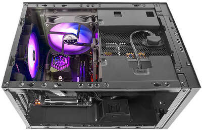 Корпус SilverStone SUGO 15, черный, Mini-ITX, Без БП (SST-SG15B)