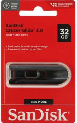 SanDisk USB Drive 32Gb Cruzer Glide SDCZ600-032G-G35 {USB3.0, Black}  