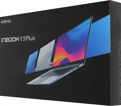 Ноутбук Infinix Inbook Y3 PLUS YL512 Core i5 1235U 16Gb SSD512Gb Intel Iris Xe graphics 15.6" IPS FHD (1920x1080) FreeDOS grey WiFi BT Cam (71008302600)