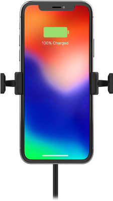 Автодержатель с беспроводной зарядкой Mophie Charge Stream Vent Mount [409901475]