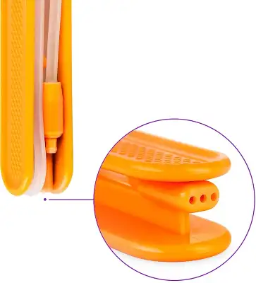 Ирригатор Kitfort КТ-2957-4 портатив. импульсн. 2насад. оранжевый/белый