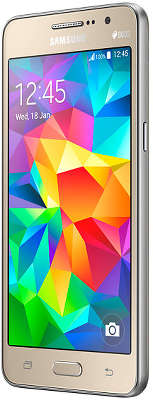 Смартфон Samsung SM-G531H Galaxy Grand Prime, Dual Sim, Gold (SM-G531HZDDSER)