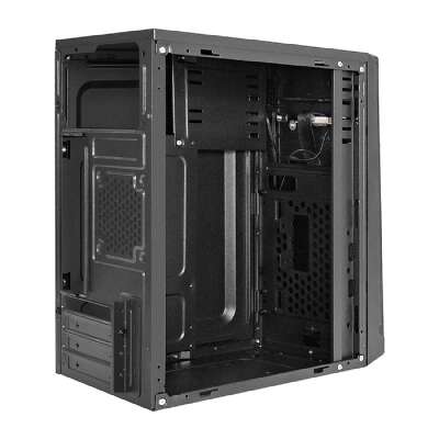 Exegate EX283056RUS Корпус Minitower ExeGate BAA-106 Black, mATX, <без БП>, 2*USB, Audio