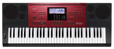 Синтезатор Casio CTK-6250 61клав. красный