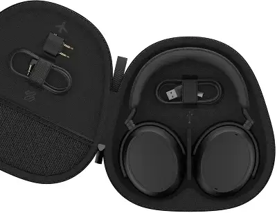 Гарнитура мониторные Sennheiser Momentum Wireless 4 2м черный беспроводные bluetooth в ушной раковине (509266 M4AEBT BLACK)