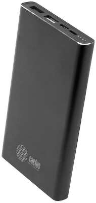 Мобильный аккумулятор Cactus CS-PBFSJT-10000 10000mAh 10.5W 2.1A 2xUSB-A черный