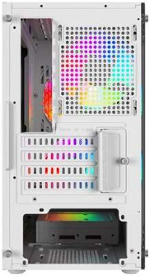 Корпус PowerCase Mistral Micro D3W ARGB, белый, mATX, без БП (CMMDW-A3)
