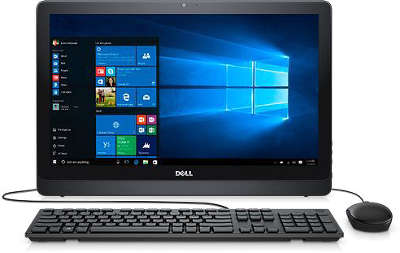 Моноблок Dell Inspiron 3264 21.5" i3 7100U (2.4)/4Gb/1Tb/HDG620/DVDRW/CR/Ubuntu/WiFi/BT/Kb+Mouse