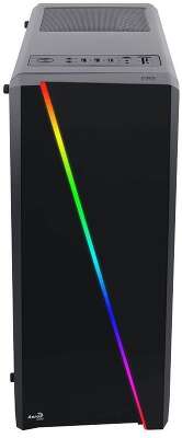 Корпус Aerocool Cylon черный без БП ATX 5x120mm 2xUSB2.0 1xUSB3.0 audio CardReader bott PSU