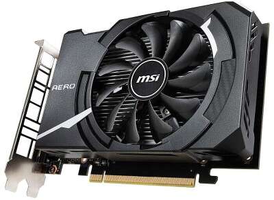 Видеокарта MSI nVidia GeForce GTX1650 AERO ITX 4G 4Gb DDR5 PCI-E DVI, HDMI, DP