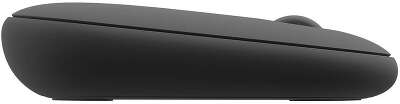 Мышь беспроводная Logitech Pebble M350 Black черная, оптическая, 1000dpi, 2.4GHz, USB-ресивер, бесшумная, под обе руки