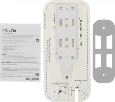 Точка доступа MikroTik wAP ac, LAN: 2x1 Гбит/с, 802.11a/b/g/n/ac, 2.4 / 5 ГГц