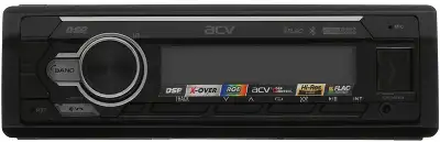 Автомагнитола ACV ADX-905BM 1DIN 4x50Вт v5.0 DSP 3 ПДУ (40305)