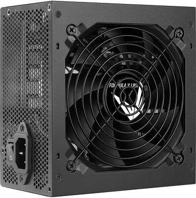 Блок питания 500W FORMULA (AEROCOOL) KCAS PLUS 500 (ATX, 80+ Bronze, APFC, 20+4 pin, 120mm fan, PCI-E 6+2Px2, 7xSATA) (KCAS PLUS 500 (F))