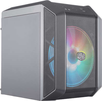 Корпус COOLERMASTER H100 ARGB, серый, mini-ITX, Без БП (MCM-H100-KANN-S01)