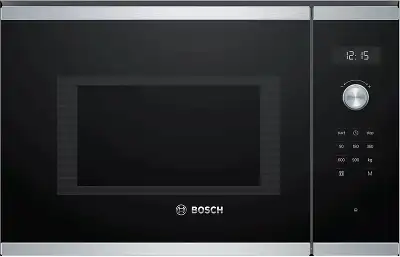 Микроволновая печь Bosch BFL554MS0 25л. 900Вт нержавеющая сталь/черный (встраиваемая)