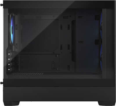 Корпус Fractal Design Pop Mini Air RGB Black TG Clear Tint, черный, mATX, Без БП (FD-C-POR1M-06)