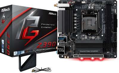 Материнская плата mini-ITX LGA1151 ASRock Z390 Phantom Gaming-ITX/ac