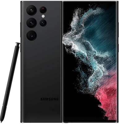 Смартфон Samsung SM-S908B Galaxy S22 Ultra 256GB, черный (SM-S908BZKGSER)