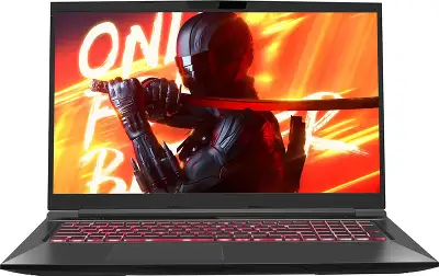 Ноутбук Maibenben X17A-R56035 Ryzen 5 6600H 16Gb SSD512Gb NVIDIA GeForce RTX 3050 4Gb 17.3" IPS FHD (1920x1080) Linux black WiFi BT Cam 4100mAh (X17A-R56035FFSLBRE0)
