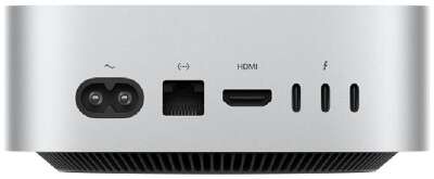 Apple Mac Mini 2024 [MU9E3X/A] Silver {M4 10C CPU 10C GPU/16Gb/512Gb SSD/рекоменд.переходник 1979059} (A3238)