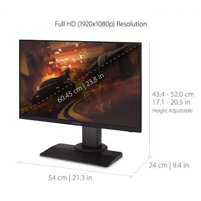 Монитор 24" Viewsonic OMNI XG2431 IPS FHD HDMI, DP, USB-Hub