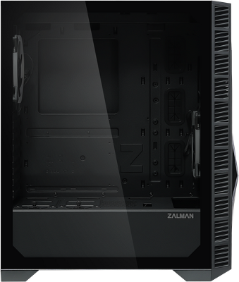 корпус ZALMAN Z3 ICEBERG, ATX, BLACK, WINDOW, 5x3.5", 1x2.5", 1xUSB2.0, 2xUSB3.0, FRONT 1x120mm ARGB, REAR 1x120mm ARGB