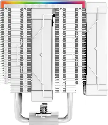 Устройство охлаждения(кулер) Deepcool AK620 Digital Soc-AM5/AM4/1200/1700/1851 белый 4-pin 28dB Al+Cu LCD 260W 1486gr Ret (R-AK620-WHADMN-G)