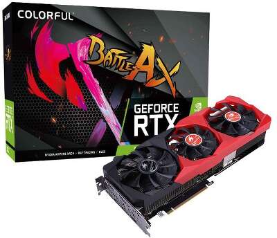 Видеокарта Colorful NVIDIA nVidia GeForce RTX 3070 NB EX LHR-V 8Gb DDR6 PCI-E HDMI, 3DP LHR