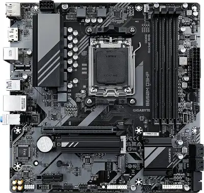 Материнская плата Gigabyte B650M D3HP SocketAM5 AMD B650 4xDDR5 mATX AC`97 8ch(7.1) 2.5Gg RAID+HDMI+DP