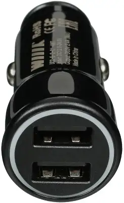 Автомобильное зар./устр. Wiiix UCC-5-2-01-ANT 2.4A (PD) 2xUSB универсальное черный