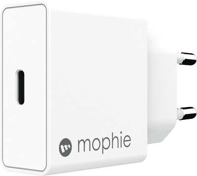 Зарядное устройство Mophie Power Adapter USB-C PD 18 Вт, White [409903236]