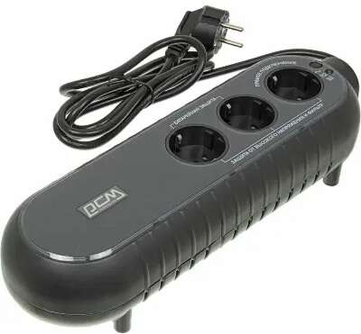 PowerCom WOW-300(A) ИБП {OffLine, 300VA/165W, Tower, 3xEURO} (41484)