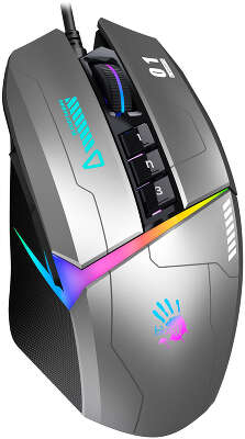 Мышь A4Tech Bloody W60 Max Gun серый/черный оптическая 10000dpi USB 10but