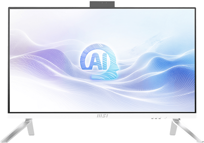 Моноблок MSI Modern AM273Q AI AiO 27" WQHD (2560x1440)IPS AG Non-touch, Core Ultra 5 125U (1.3GHz), 16Gb DDR5(2*8GB), 512GB SSD M.2, Intel UHD, WiFi, BT, camera, WirelessKB&mouse Eng/Rus, No OS,1y,White