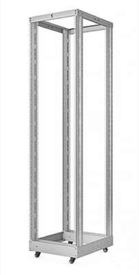 Cabeus RA-42U Открытая стойка 19", 42U, двухрамная, усиленная, цвет серый