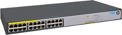 Коммутатор HP 1420-24G-PoE+ (124W) (JH019A)