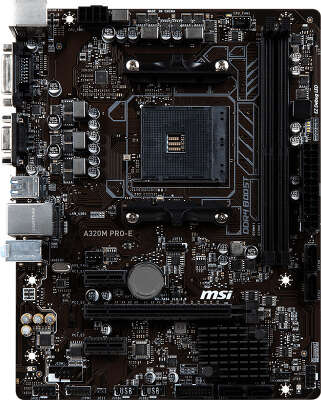 Материнская плата microATX LGAAM4 MSI A320M PRO-E