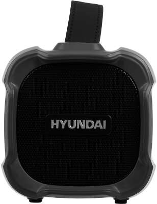 Колонка порт. Hyundai H-PAC440 черный 9W 1.0 BT/3.5Jack/USB 10м 1500mAh