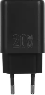 Зарядное устройство Hoco 20Вт, 3А, QC3.0/PD, 1xUSB, 1xType-C, N61, черный, коробка