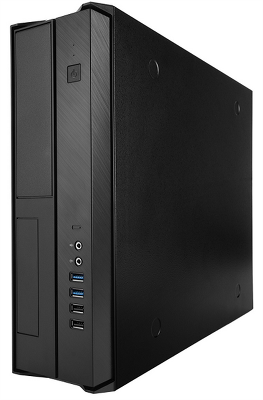 корпус Slim Case InWin BL067 Black 300W IP-S300FF7-0 U2*2+U3*2+Combo audio+FAN+ intrusion switch mATX
