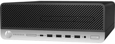 Компьютер HP ProDesk 600 G4 SFF i5 8500/4/1000/WF/BT/Kb+Mouse/DOS,черный (5RM89EA)