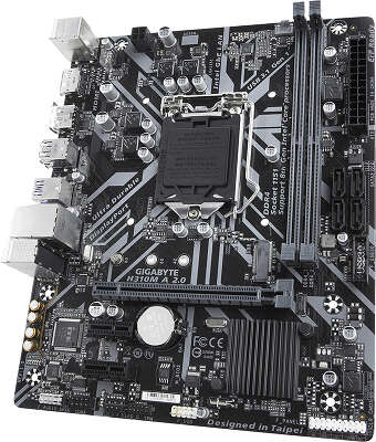 Материнская плата mATX LGA1151v2 Gigabyte H310M A 2.0