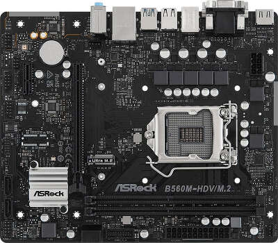 Материнская плата mATX LGA1200 ASRock B560M-HDV/M.2
